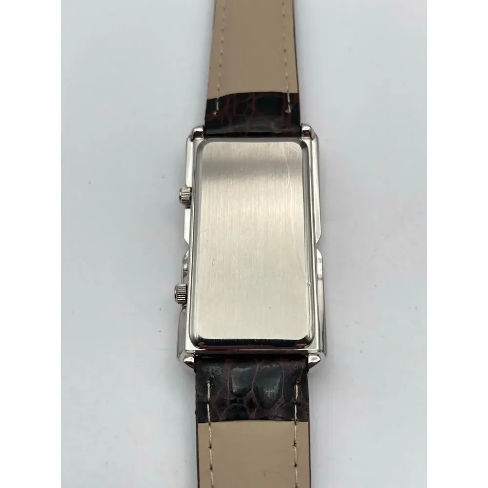 Dual Time PIMSLEUR Men's Watch 25mm - New Batteries - Adjustable Band - Picture 8 of 11